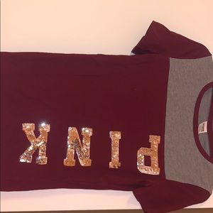 PINK short sleeve tee